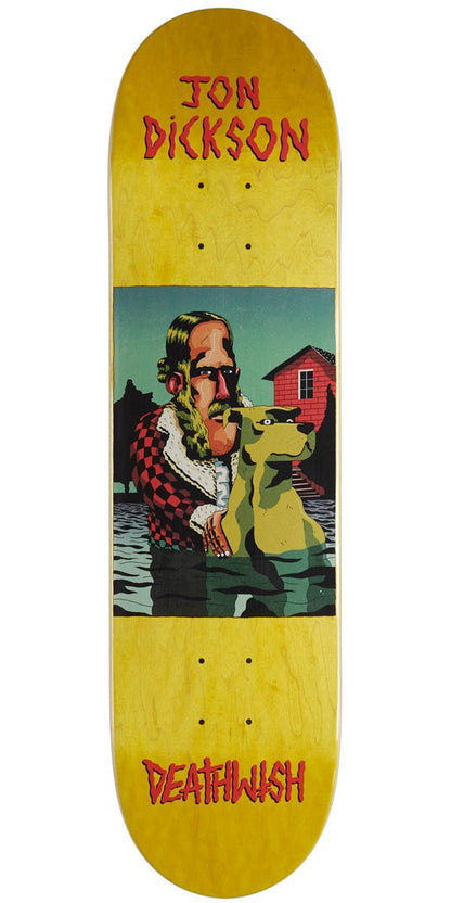 Deathwish Skateboard Deck Jon Dickson The Pond 8"