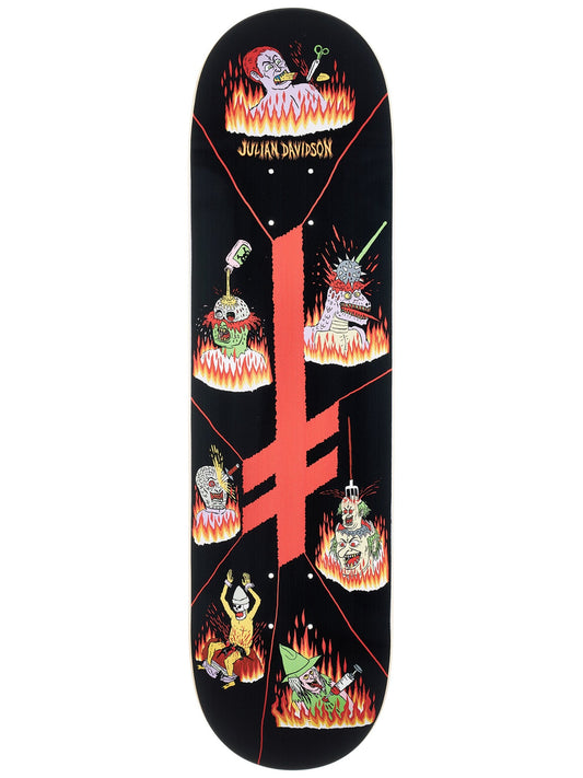 Deathwish Skateboard Deck Julian Davidson Blasphemy 8.5" JJ Villard