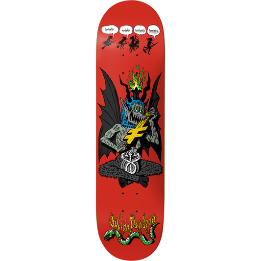 Deathwish Skateboard Deck Julian Davidson Exorcism Failed 8"