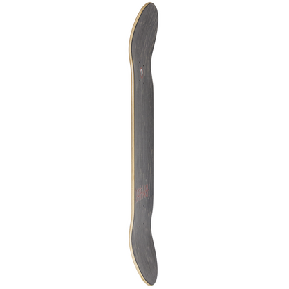 Deathwish Skateboard Deck Kirby Gang Name Burgundy White 8.5"