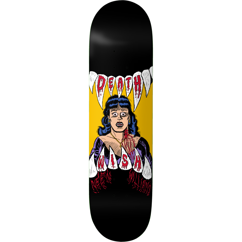 Deathwish Skateboard Deck Neen Exorcism Failed 8.38"