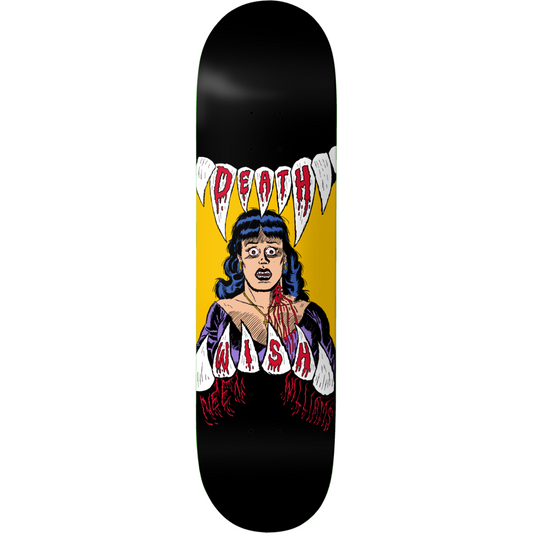 Deathwish Skateboard Deck Neen Exorcism Failed 8.38"