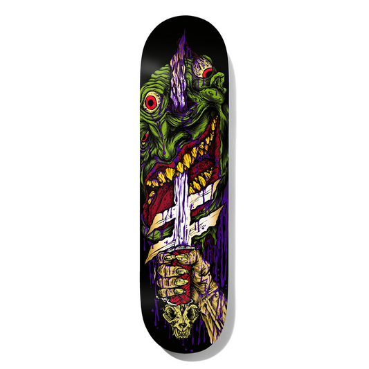 Deathwish Skateboard Deck Neen Slayer TWIN NOSE 8.5" (Gold Foil)
