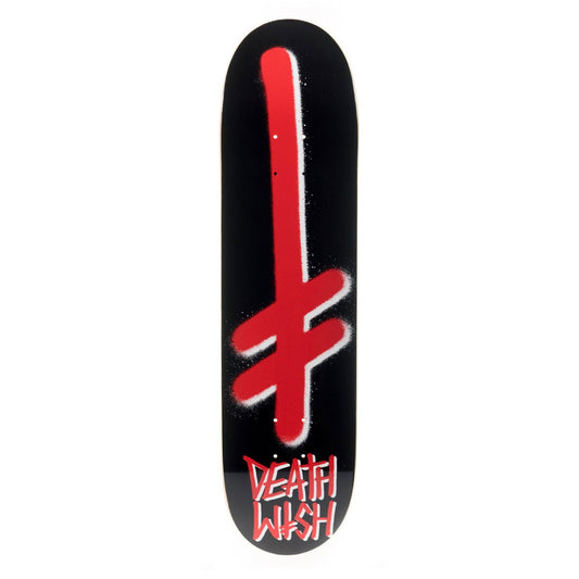 Deathwish Skateboard Deck OG Gang Logo 8.25" Red Black