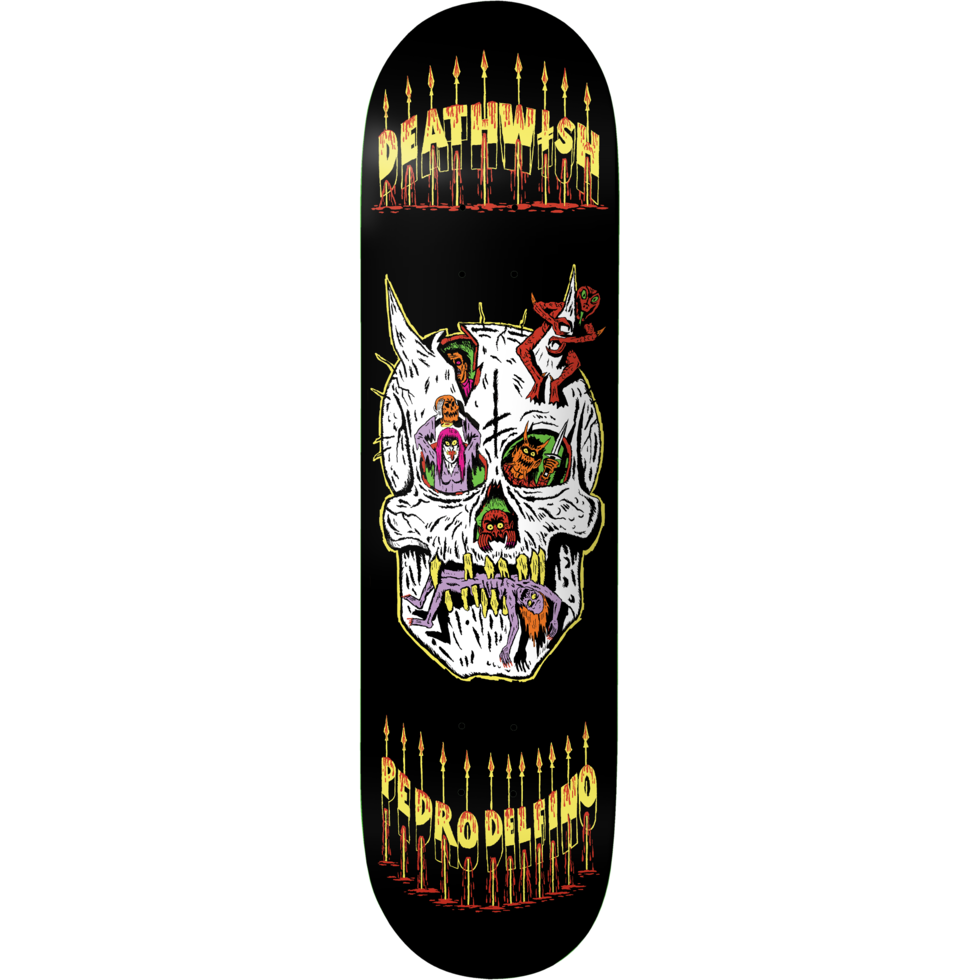 Deathwish Skateboard Deck Pedro Exorcism Failed 8.125"