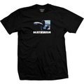 Deathwish Tee Broadcast Black 4 3Oz Cotton Premium Skateboard T Shirt