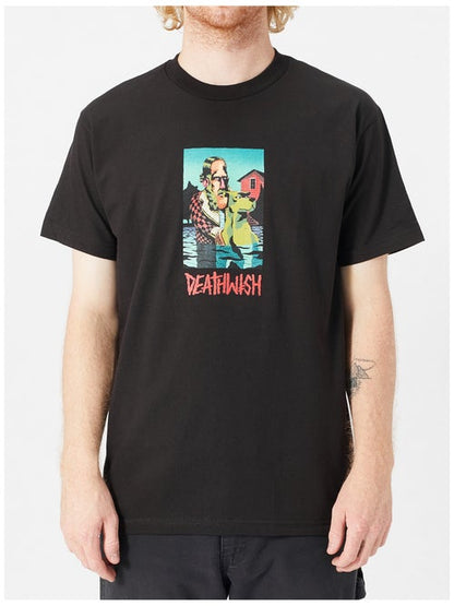 Deathwish Tee The Pond Black New Skateboard T-Shirt