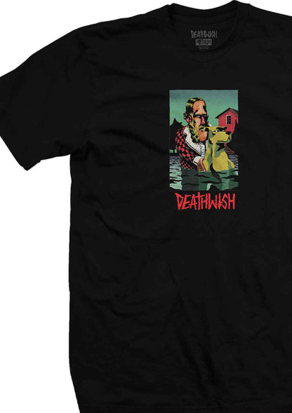 Deathwish Tee The Pond Black New Skateboard T-Shirt