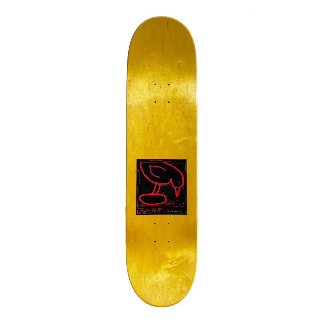 Frog Skateboards Deck Chickens 8.25"