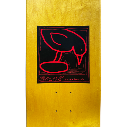 Frog Skateboards Deck Chickens 8.25"