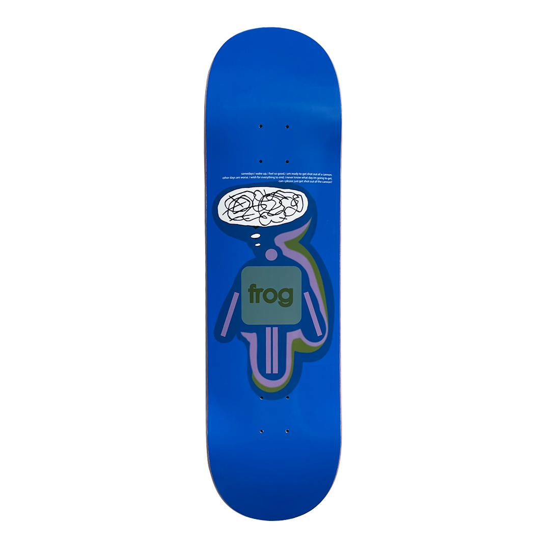 Frog Skateboards Deck Cannon Chris Milic 8 38