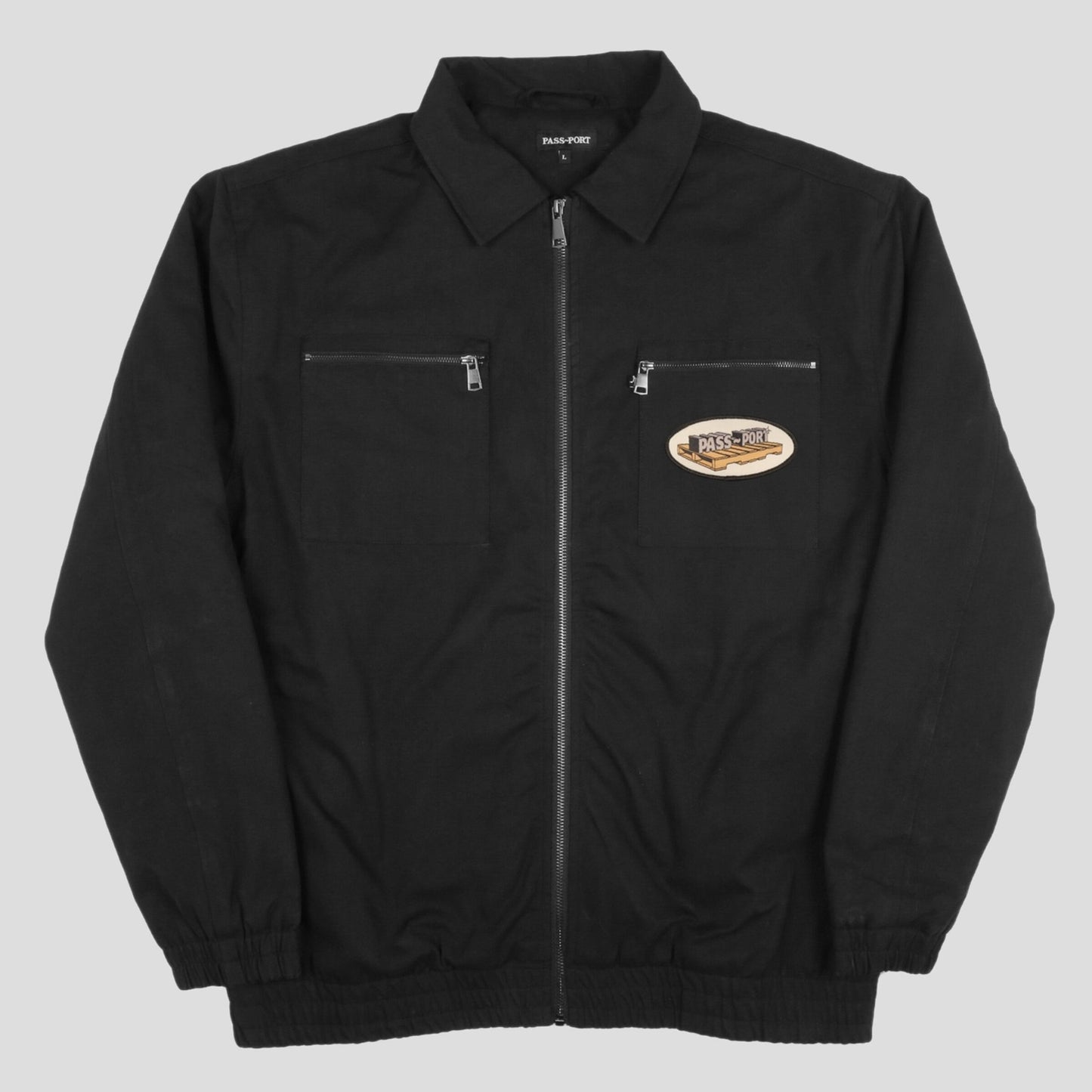 Passport Jacket Delivery Black Pass~Port Skateboards Coach