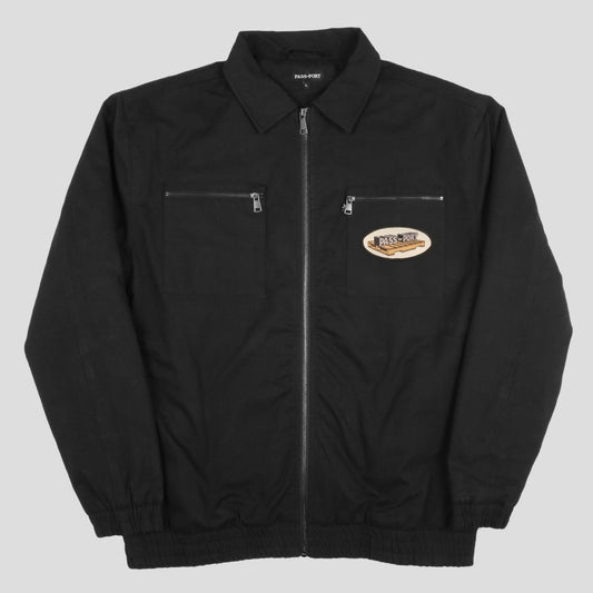Passport Jacket Delivery Black Pass~Port Skateboards Coach