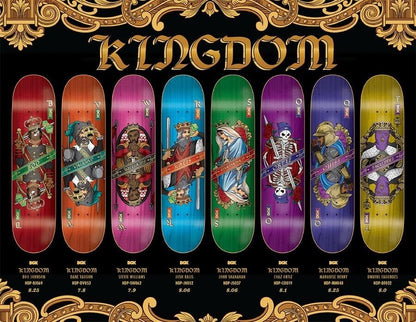 FULL SET DGK Skateboards Kingdom Series Limited Edition 8 Dirty Ghetto Kid Decks