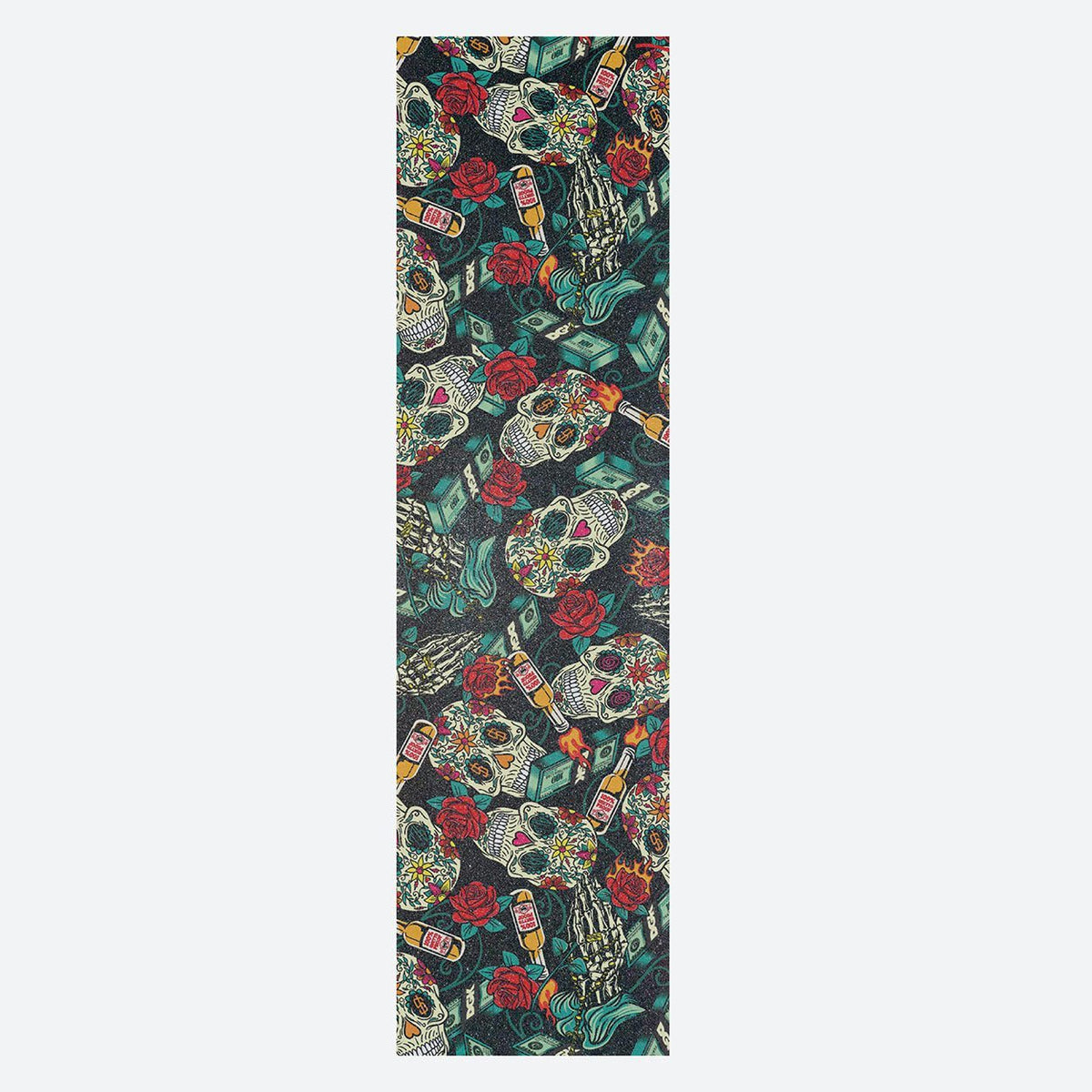 Dgk Grip Tape Los Muertos Full Skateboard Deck Griptape