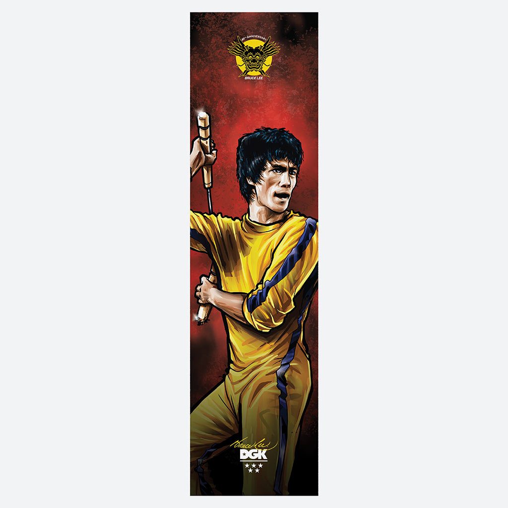 Dgk Griptape X Bruce Lee Technique Full Skateboard Deck Length Grip