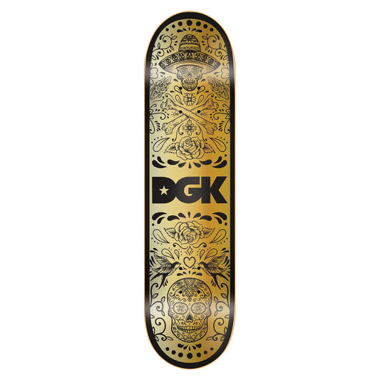 DGK Skateboard Deck CALAVERAS FOIL 8.25" Dirty Ghetto Kids