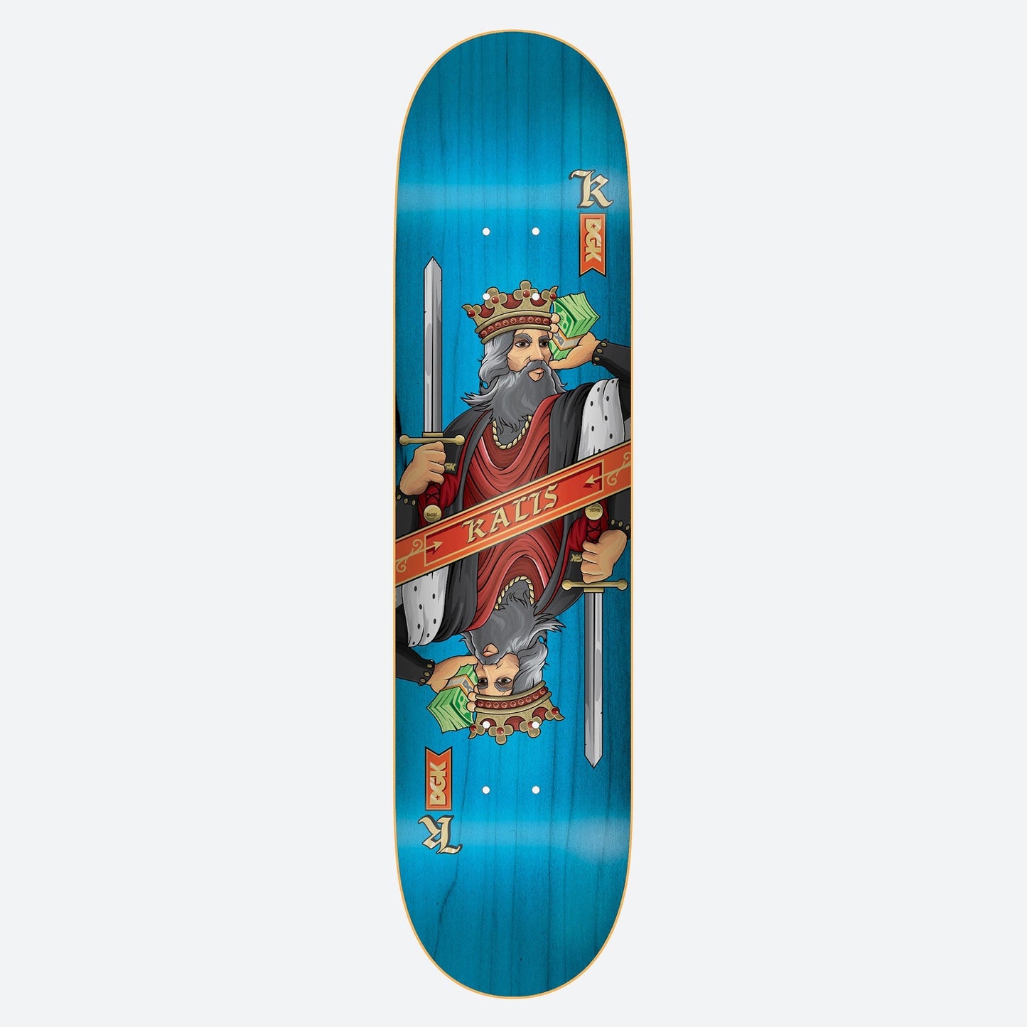 DGK Skateboard Deck Kingdom Josh Kalis 8.06" Dirty Ghetto Kids