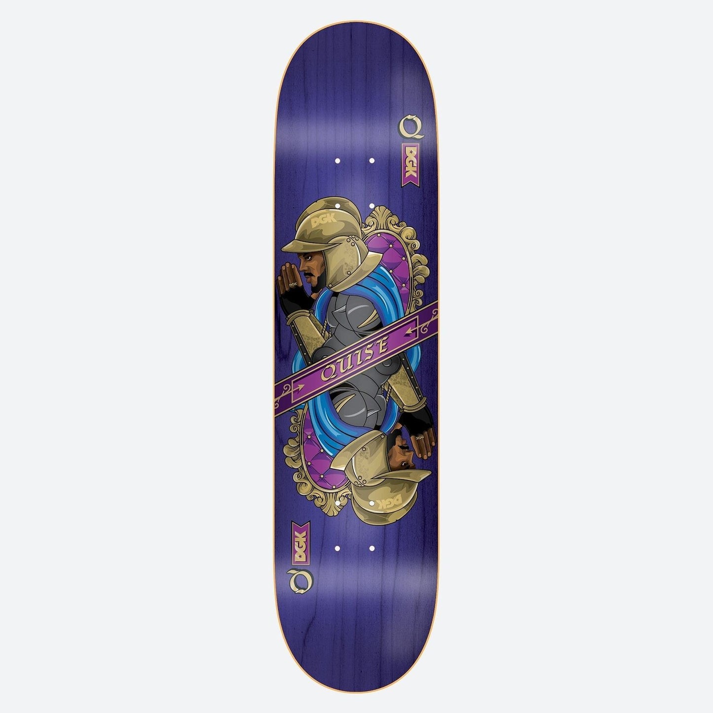 DGK Skateboard Deck Kingdom Quise 8.25" Dirty Ghetto Kids
