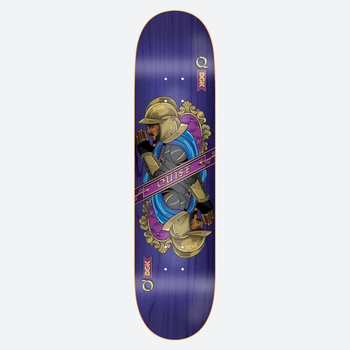 Dgk Skateboard Deck Kingdom Quise 8 25 Dirty Ghetto Kids