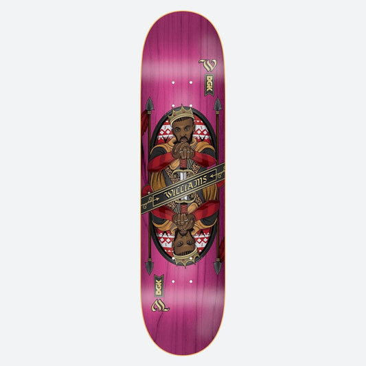 DGK Skateboard Deck Kingdom Williams 7.9" Dirty Ghetto Kids