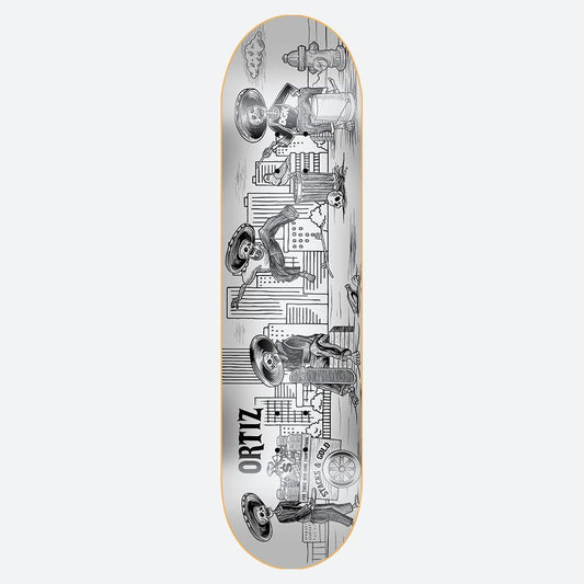 DGK Skateboard Deck Mash Up Chaz Ortiz 7.8" Dirty Ghetto Kids