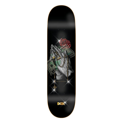 DGK Skateboard Deck ROSARY LENTICULAR 8.25" Dirty Ghetto Kids
