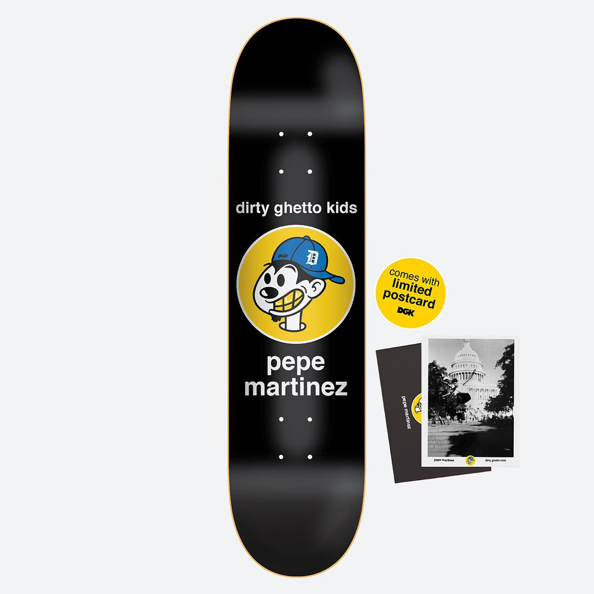 Dgk Skateboard Deck Street Soldier Pepe Martinez 8 Special Edition