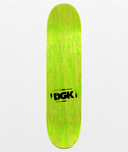 DGK Skateboard Deck Get Money Gold 8.25"