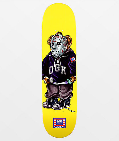 DGK Skateboard Deck The Pug Yellow 8.25"