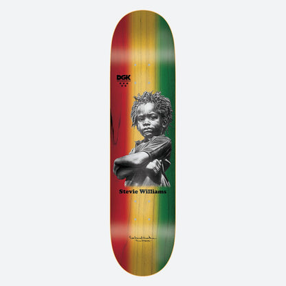 DGK Skateboard Deck x Heartman Williams 7.875" Dirty Ghetto Kids