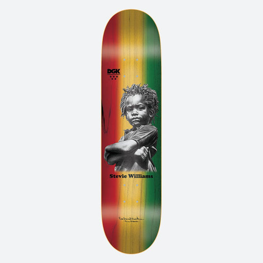 DGK Skateboard Deck x Heartman Williams 7.875" Dirty Ghetto Kids