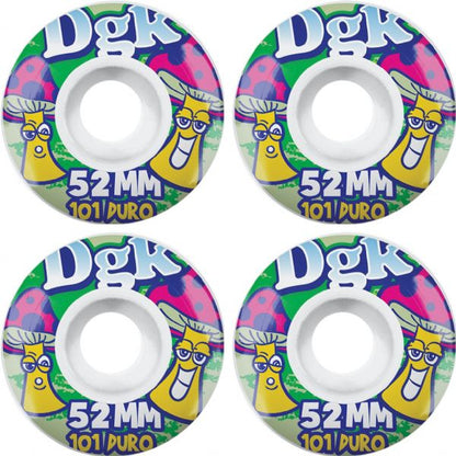 DGK Skateboard Wheels Laffy 52mm 101d