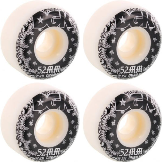 DGK Skateboard Wheels Paisley 52mm 101d