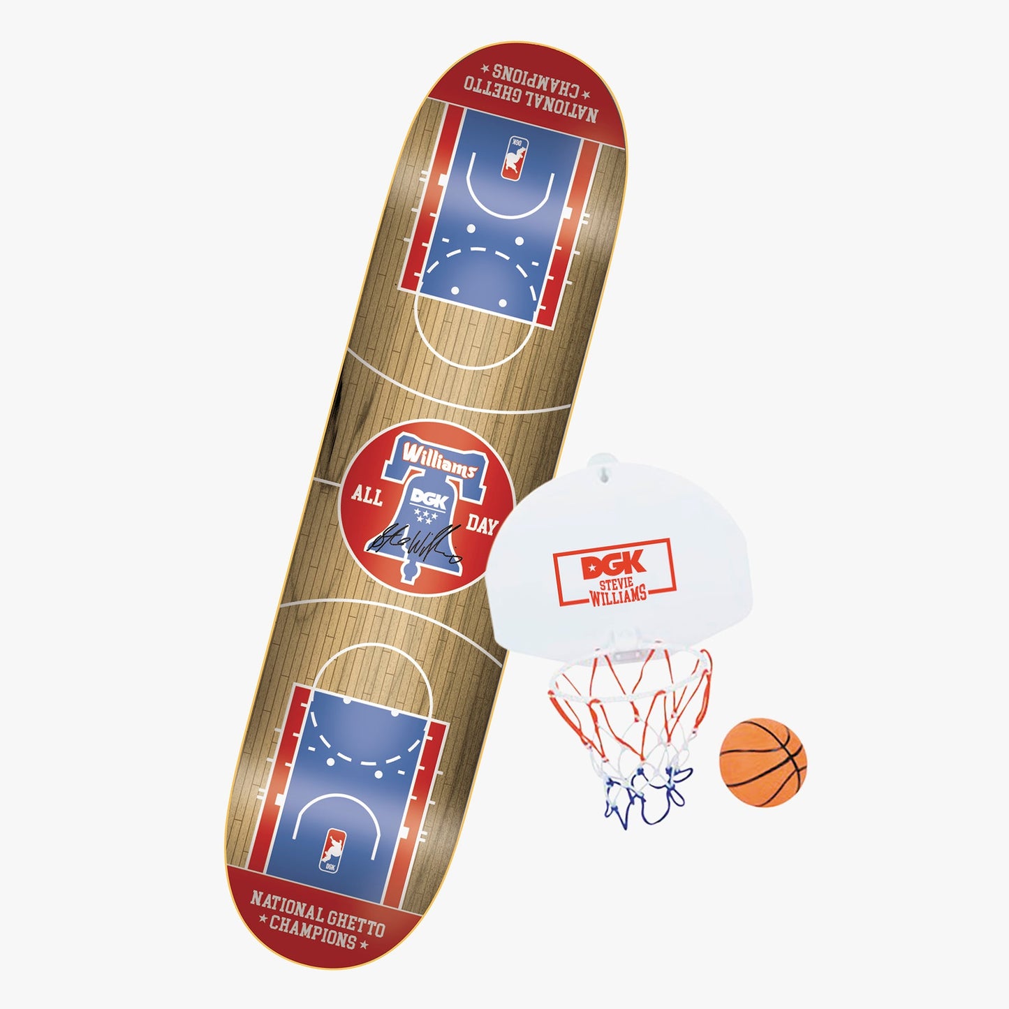 DGK Skateboard Deck HOOP DREAMS Stevie Williams 8.06" (Special Edition)