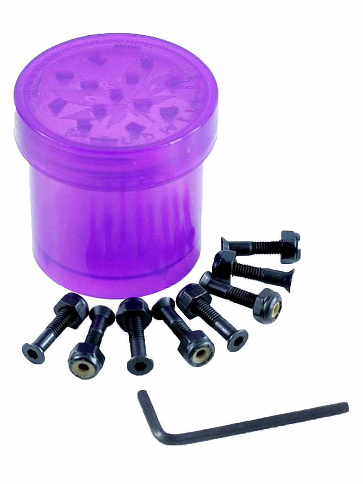 Diamond Supply Co Bolts Purple Grinder Pudwill 7 8 Skateboard Hardware