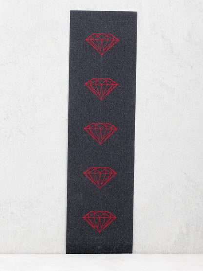 Diamond Supply Co Grip Tape Brilliant Red Full Skateboard Deck Griptape Sheet
