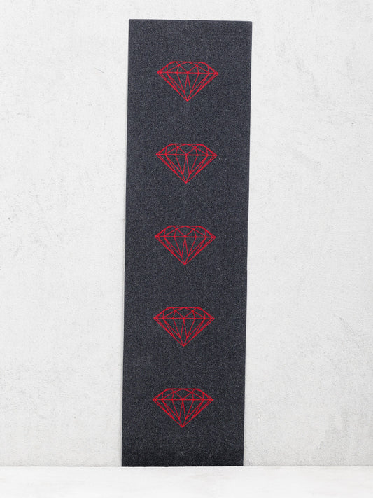 Diamond Supply Co Grip Tape Brilliant Red Full Skateboard Deck Griptape Sheet