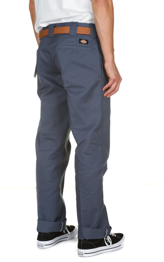 Dickies Slim Straight Fit Work Pants 873 Airforce Blue Skateboard Bmx Jeans