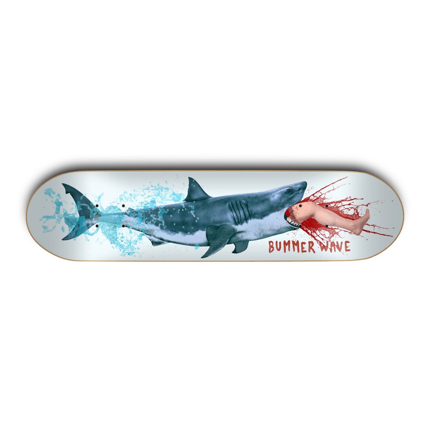 Skate Mental Skateboard Deck Bummer Wave 8.375"