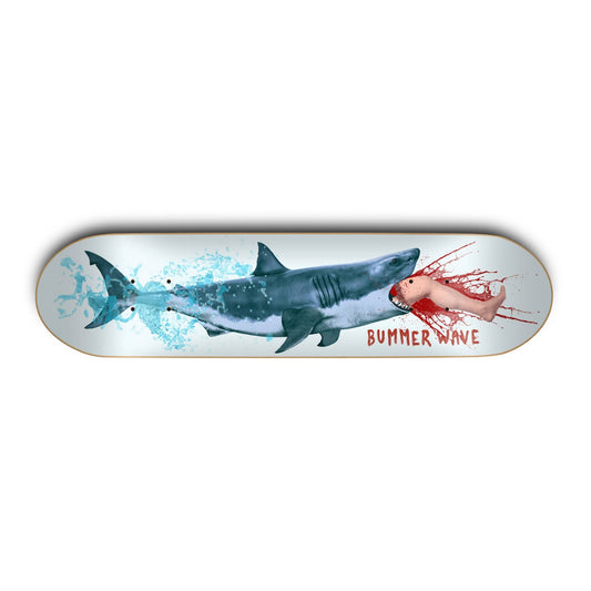 Skate Mental Skateboard Deck Bummer Wave 8.375"