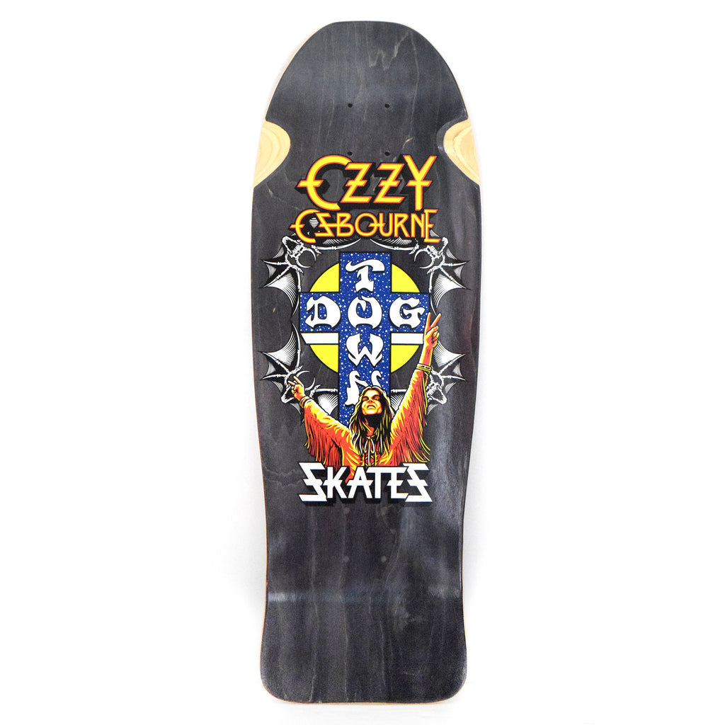 Dogtown Skates x Ozzy Osbourne BLACK 10.125” Skateboard Deck Sean Cliver Art