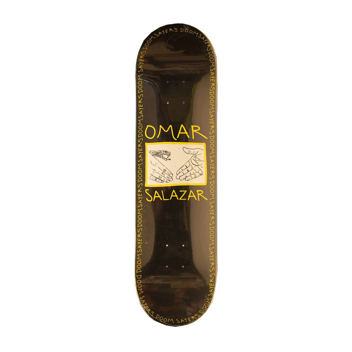 Doom Sayers Club Skateboard Deck Omar Salazar Snake Shake 8 4