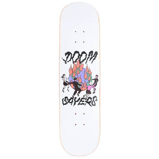 Doom Sayers Club Skateboard Deck World On Fire 8.25"
