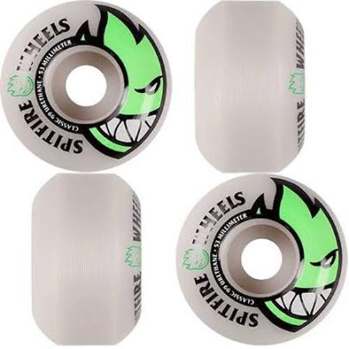Spitfire Skateboard Wheels Bighead 53mm 99d Green