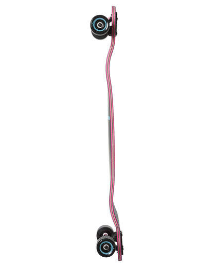 Dusters Complete Chill 38" Black Longboard Drop-Thru Skateboard