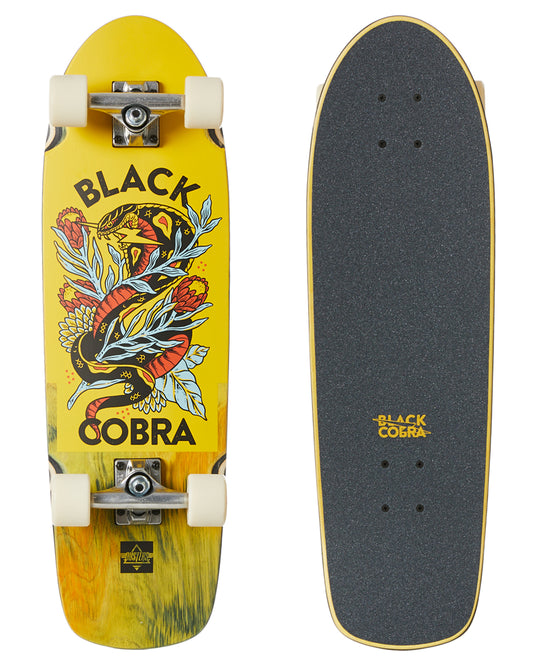 Dusters Complete Cobra Cruiser 29.5" Yellow Skateboard