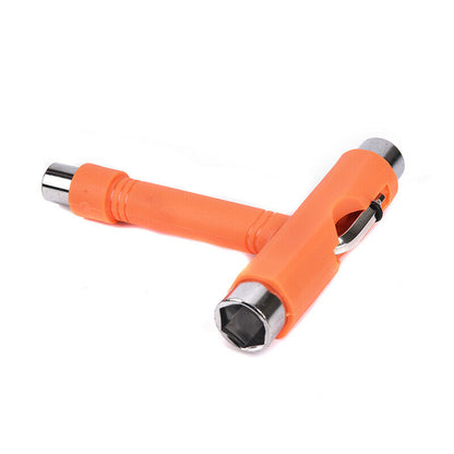 Dynamite Forever Skate Tool Orange All in 1 Multi-Function Skateboard T-Tool