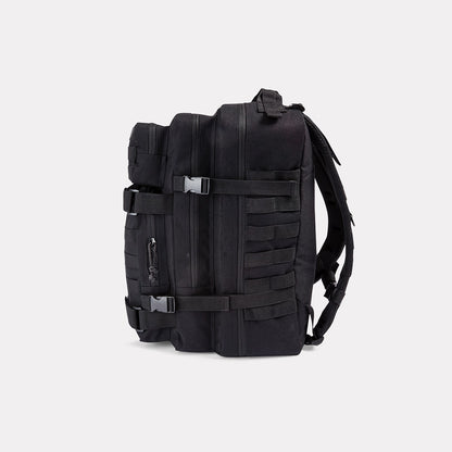 Kingpin Skate Supply Backpack Skateboard Straps Black/Black Travel School Bag