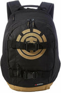 Element Backpack Mohave Flint Black Gold Skateboard Straps 30L Travel School Bag